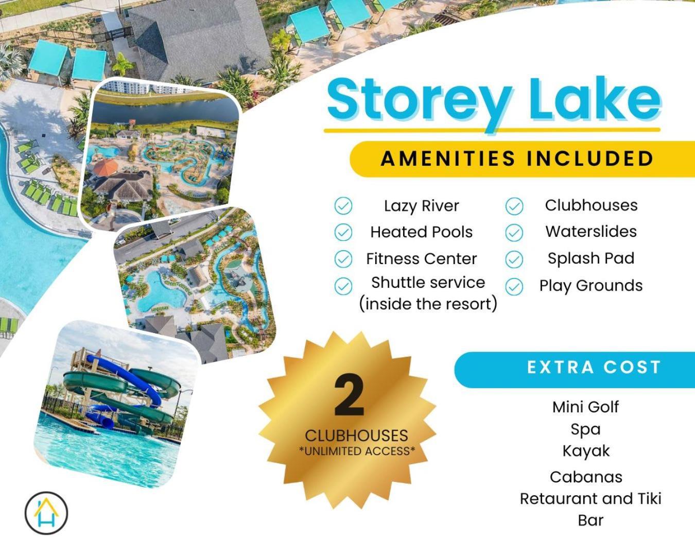 Cute Lakeview 2Br Condo With 2 Clubhouses Kissimmee Buitenkant foto